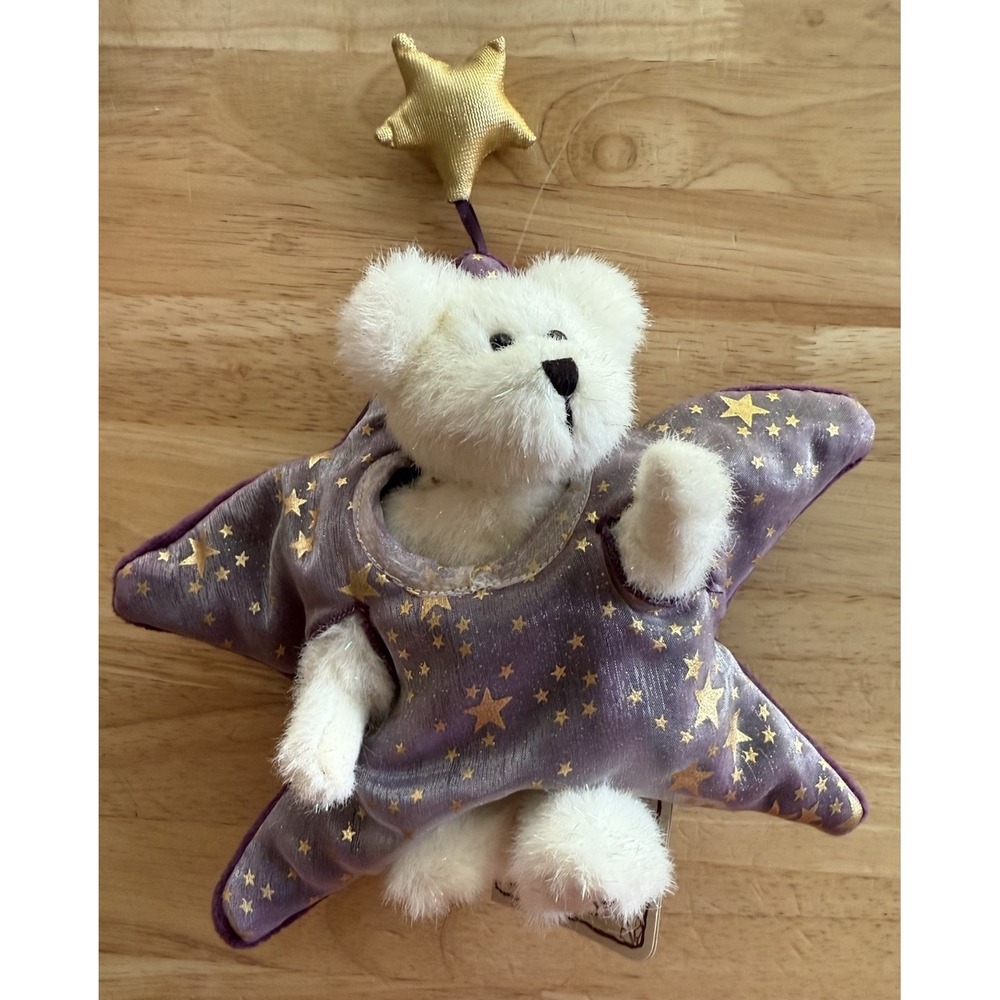 Gen Yoo Wine Boyds Bears Starr E. Night Collector Bear 2002 Hallmark JB Bean